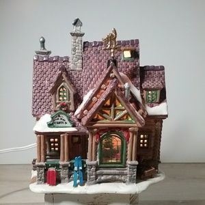 Lemax Christmas Village Creekside Cabin - Retired